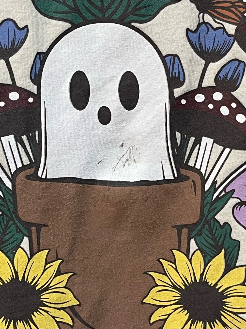 Hot Topic ghost crop tee bundle - Picture 3 of 4